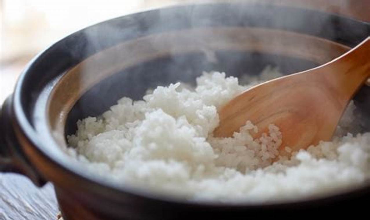 Cara Mengatasi Nasi Lembek Cara Mengatasi Nasi Lembek